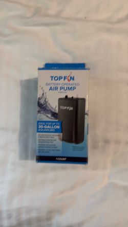 Top Fin Battery Operated Air Pump