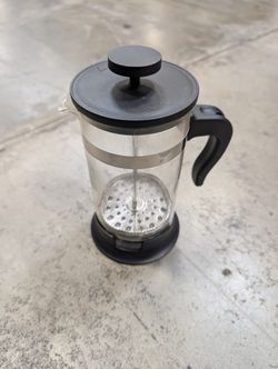 Clear Glass French Press Coffee Maker