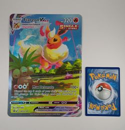 Pokémon Flareon VMAX SWSH 180 Jumbo Promo Card- NM
