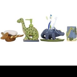 Dinosaur Bathroom Accessory Set