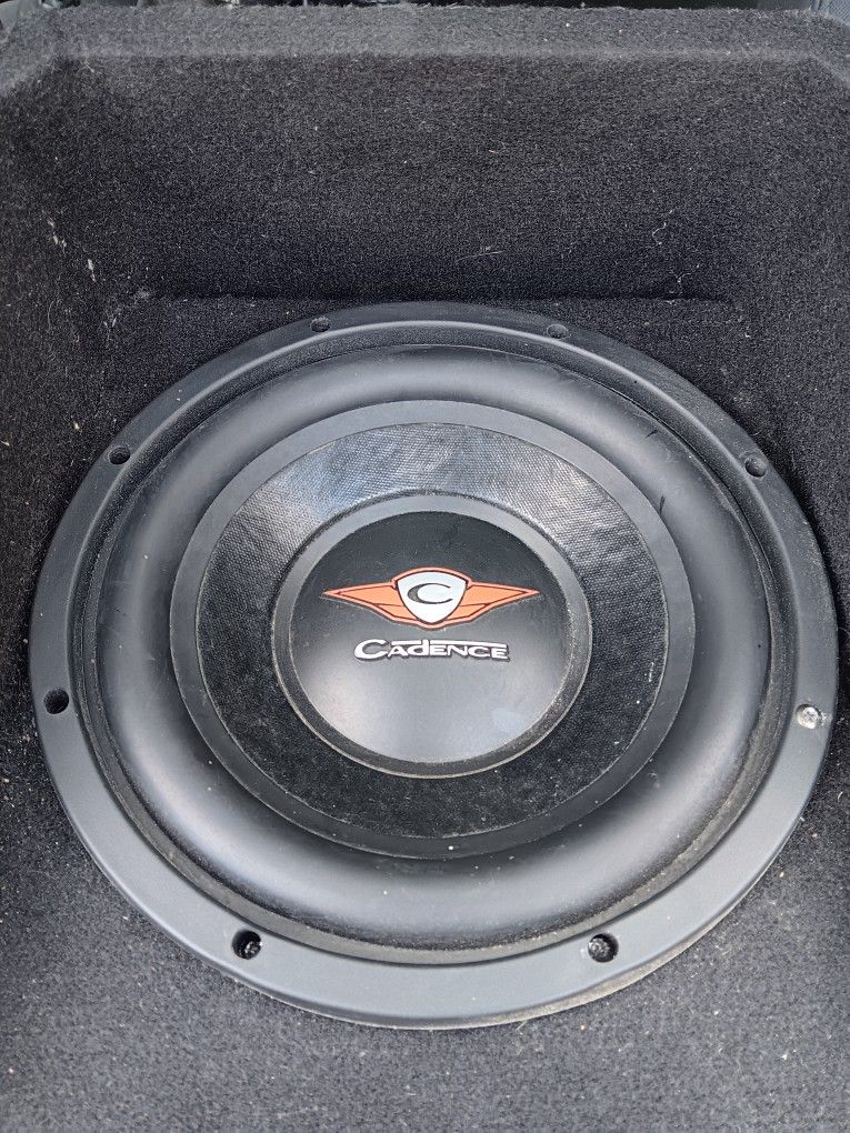 10" SUBWOOFER Candence