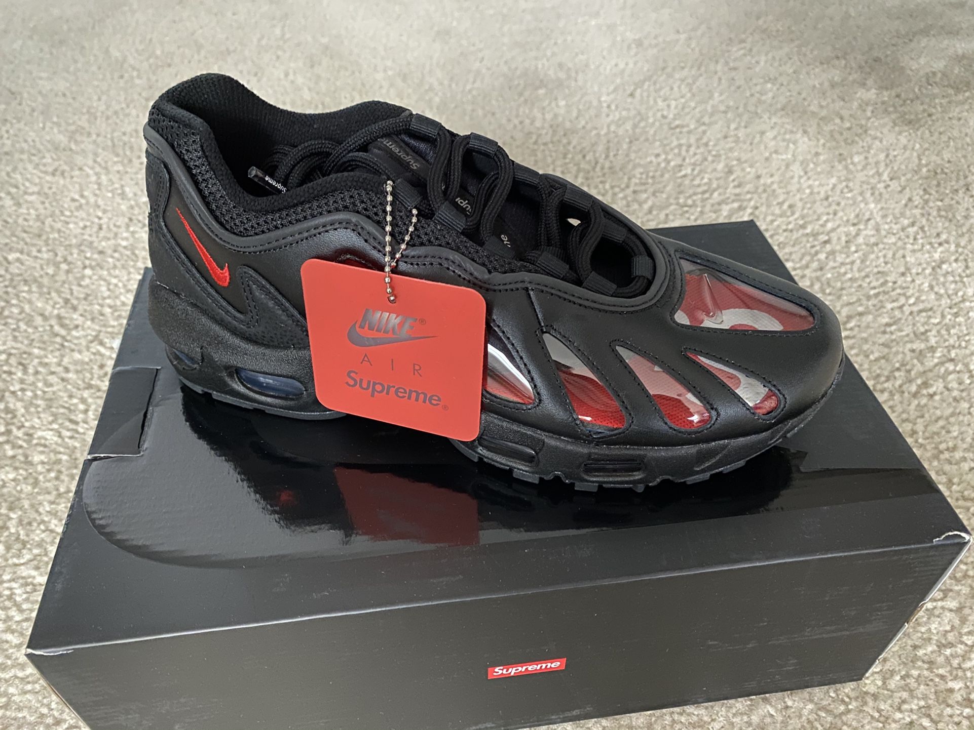 Supreme Nike Air Max 96 US Sz8 Black