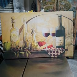 Pretty Wine Wall Picture