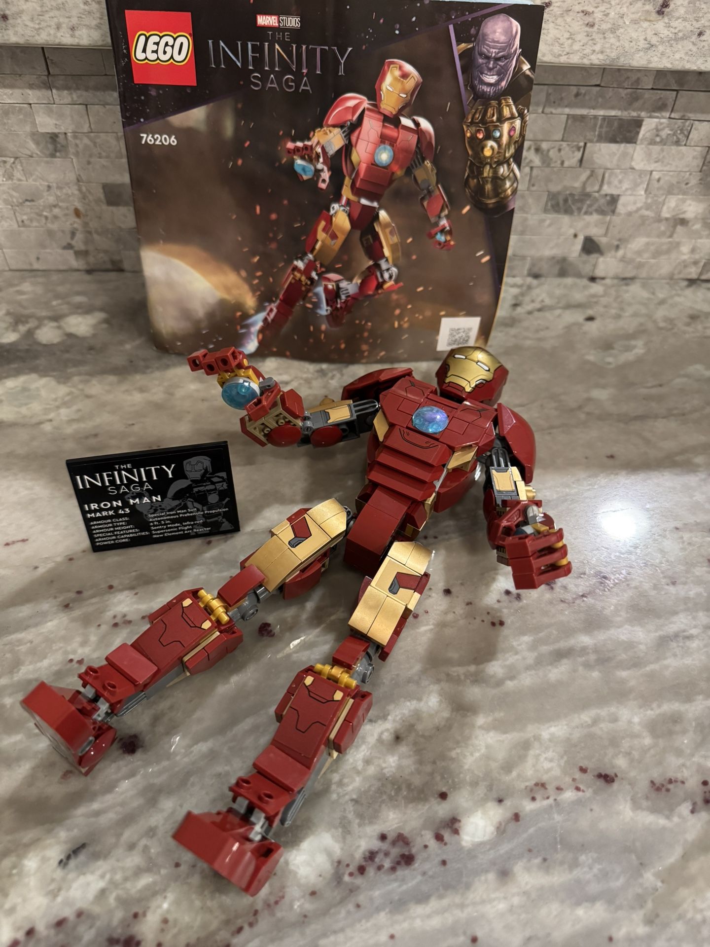 Marvel Iron Man Figure Collectible & Display Model from Avengers 