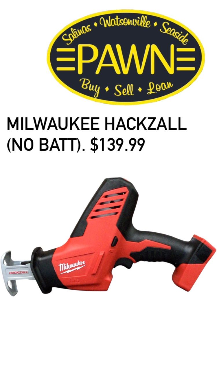 Milwaukee HACKZALL (no Bat)