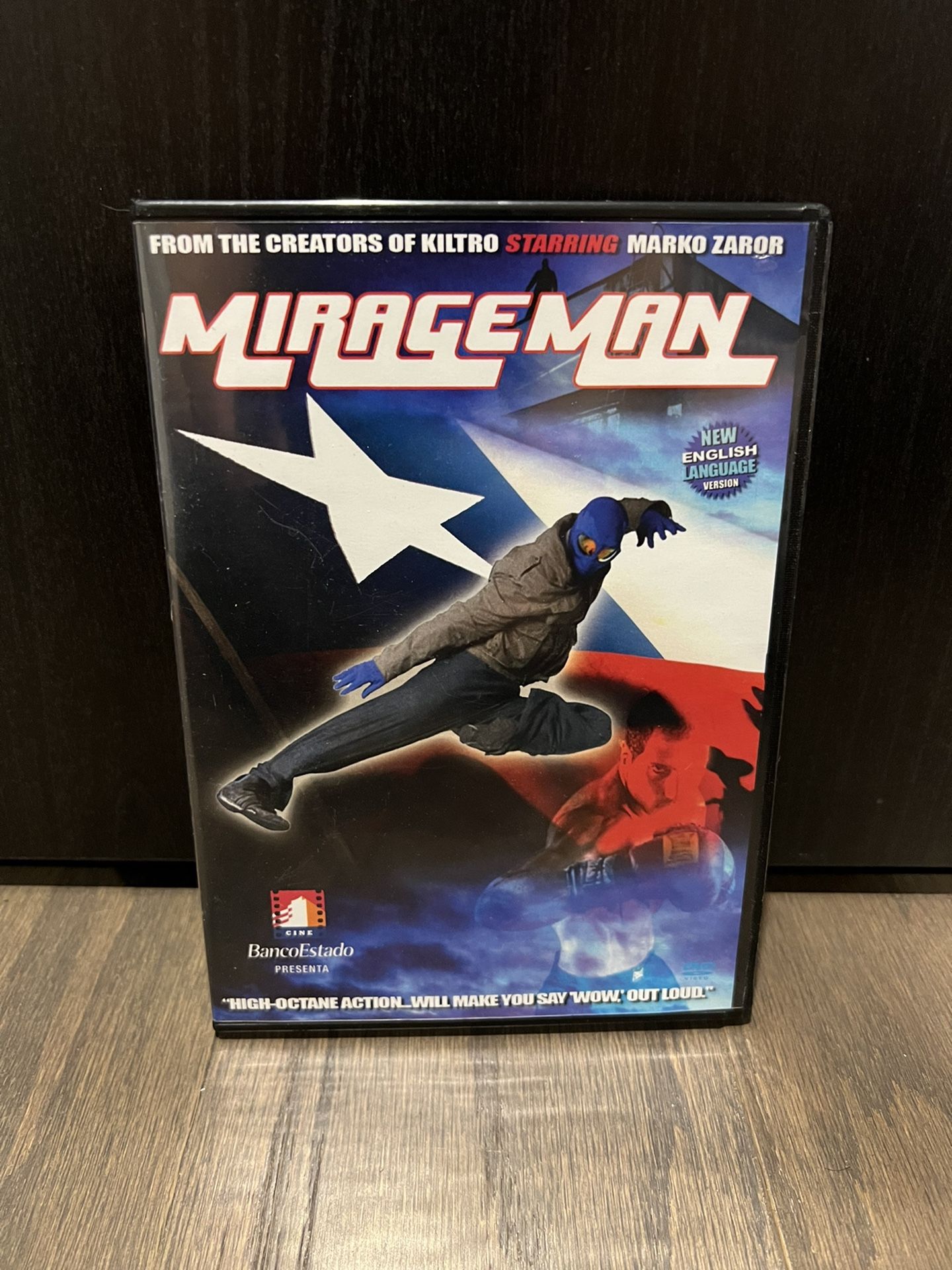 Mirageman Movie DVD with Case NO MEETUPS