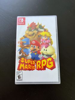 FACTORY SEALED NINTENDO SWITCH SUPER MARIO RPG