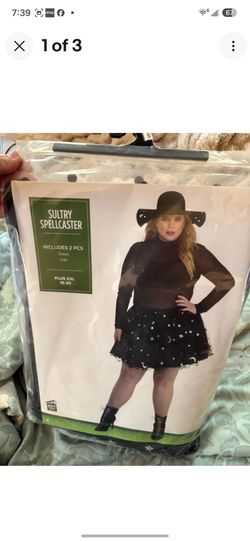 Sultry Spellcaster Witch Costume Plus XXL