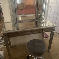 Pier 1 Glass Vanity