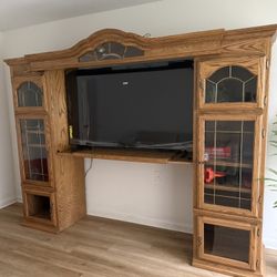 6.5” TV Entertainment center for Up To 75”