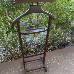 Vintage Wooden Valet Stand 