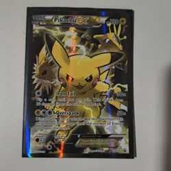Pikachu EX (Trading Card)