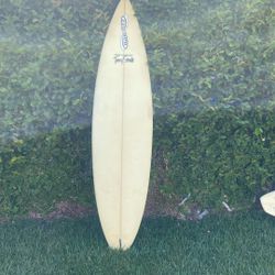 Vintage Infiniti surfboard