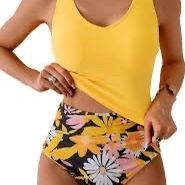 Tankini Set By Eonmine Size Large - New With Tags