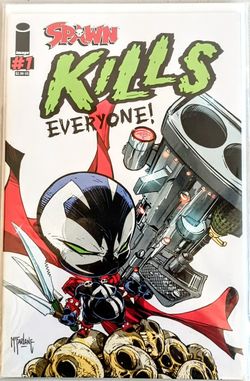 Spawn Kills Everyone Comic Book.