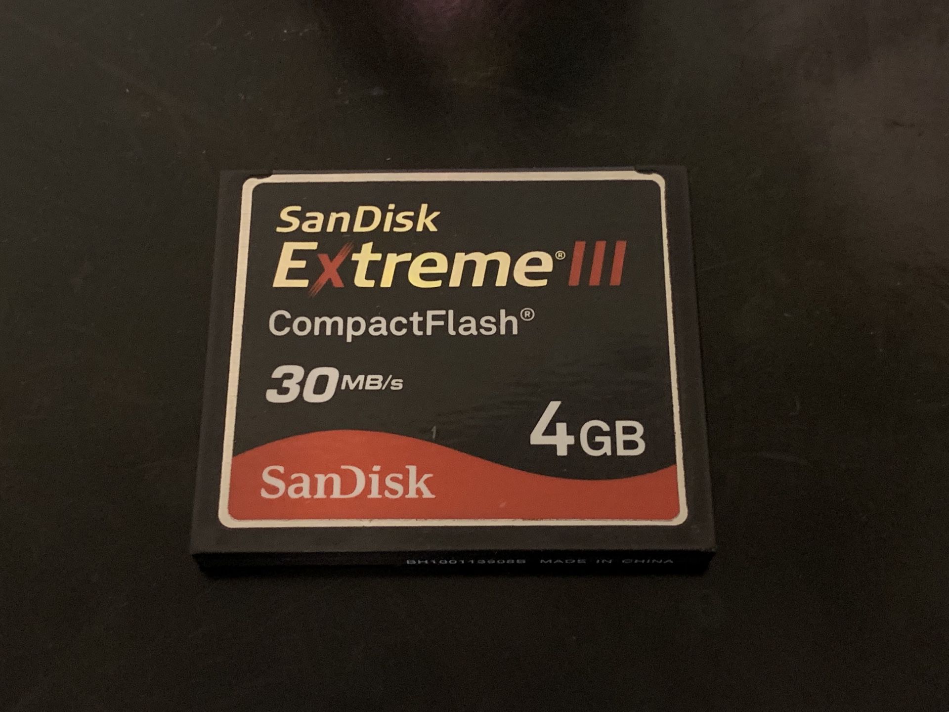 4gb Sandisk Extreme III Compact flash memory CF I DSLR CF Nikon Canon