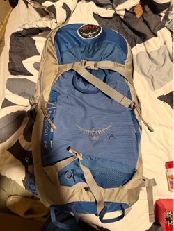 Hiking backpack with stuff included
