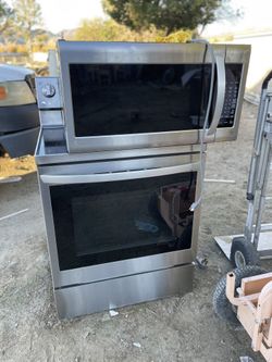 Stove N Microwave Lg
