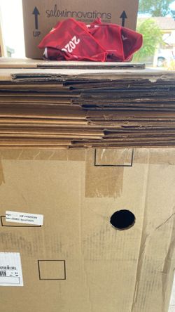 18+ moving boxes miscellaneous sizes