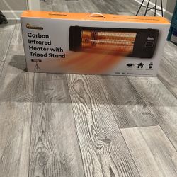 Indoor/outdoor Carbon Infrared Heater With tripod stand 