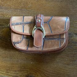Dooney & Bourke Croc Clutch Bag 