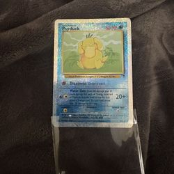 Psyduck Pokemon Holo Foil 