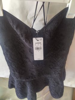 Express Black "Daaaamn Girl You Look Fiiiiiiiiiine!" Top