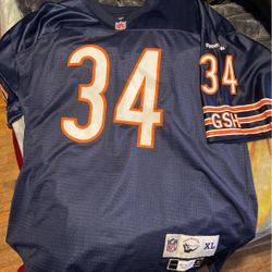Walter Payton Reebok throwback 