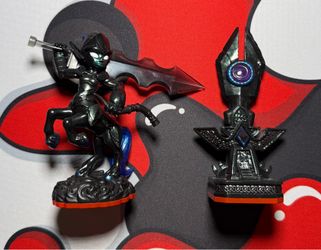 Skylanders Trap Team Master Knight Mare & Midnight Museum Dark Figures