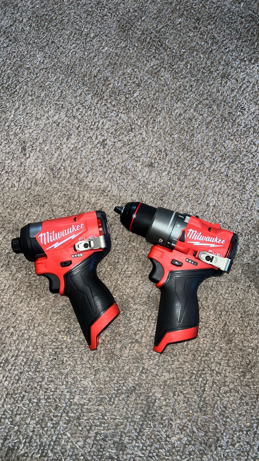 Milwaukee M12 Fuel Brushless Drills New Tools Only