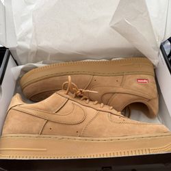 Supreme Air Force 1. Wheat.  New. No Trades 
