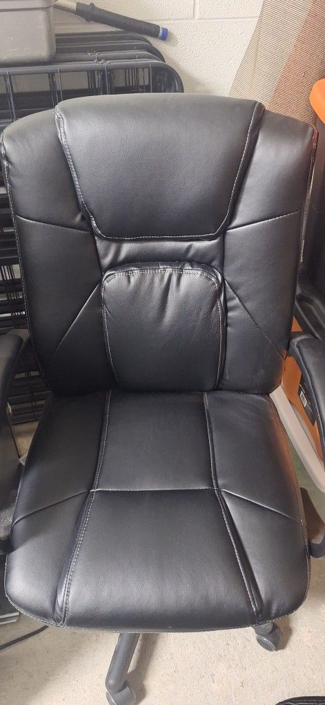 Office chair leather.