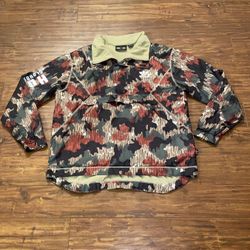 Adidas Originals 1/4 Zip Pharrell Williams “HuHiking” Camo Jacket, Size: Medium