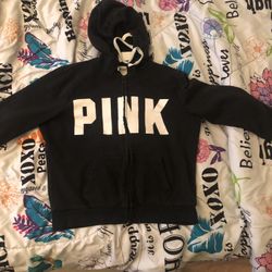 Pink Long Sleeve Hoodie