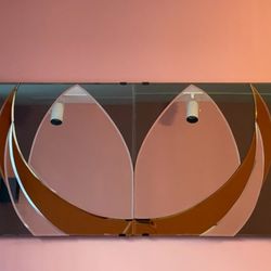 Vintage Antique Italian Murano Mirror