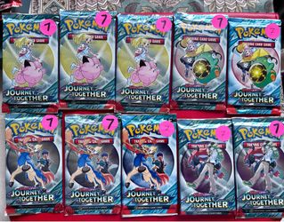 Journey Together Pokémon Packs