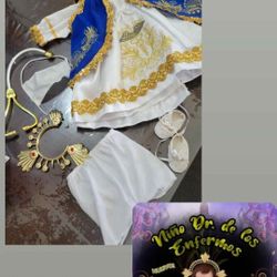 Vestido Para Niño Dios 25cm