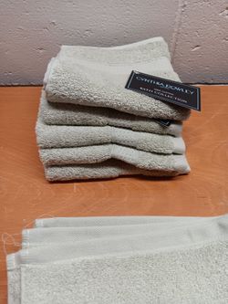 Cynthia Rowley wash clothes and hand towel