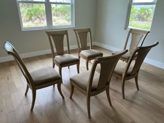 Solid Oak Dining Chairs