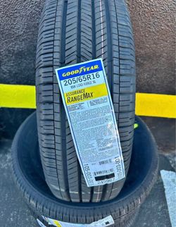 205/65R16 Goodyear Rangemax Set Of 4 New Tires