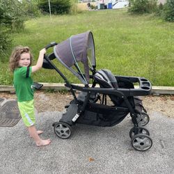 Sit And Stand Stroller 