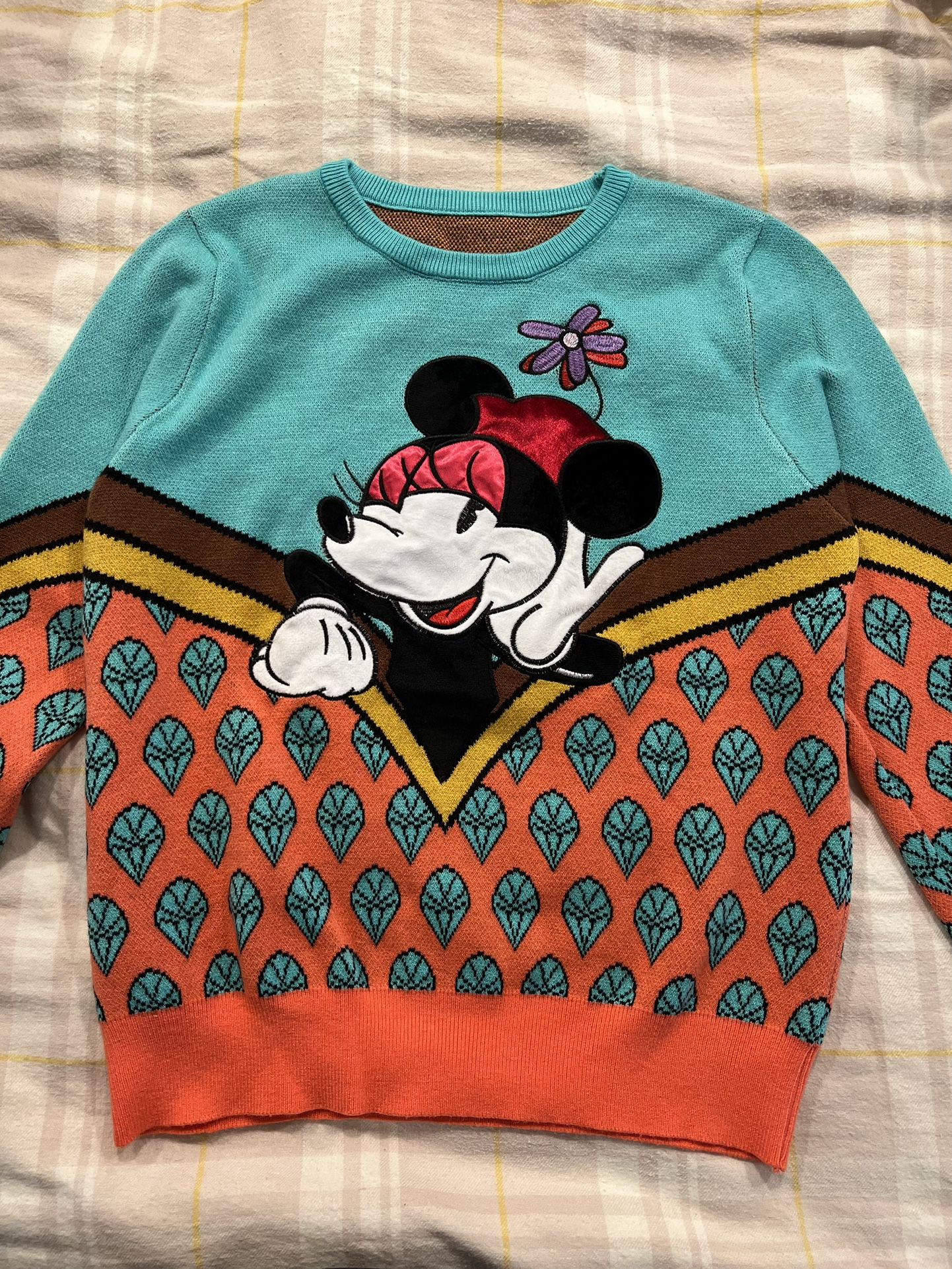 *RARE* Minnie Mouse Colorful Sweater | S-M