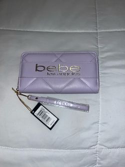 New purple Bebe wristlet  wallet