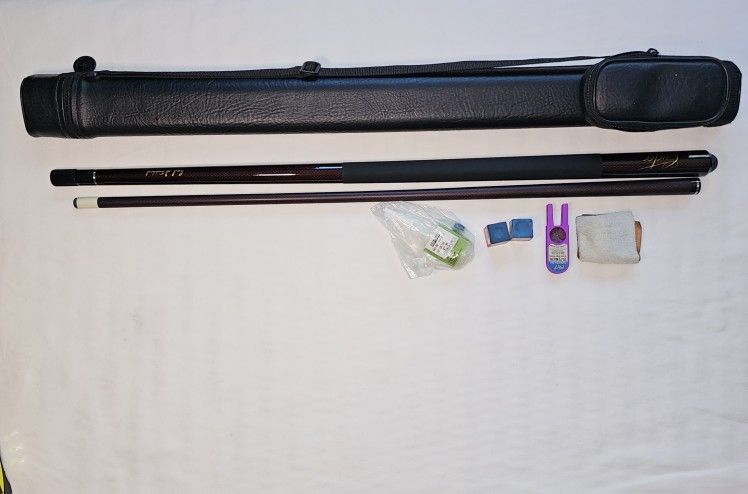 Cuetec Pool Billiards Cue Stick Earl Strickland w Case