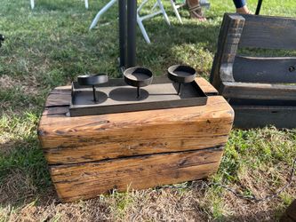 Wooden TeaLight Holder