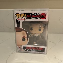 John McClane Die Hard  Movies Funko POP! 667 Vinyl Figure with Protective Case