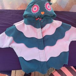 Girl Toddler Cute 2T Owl Coat