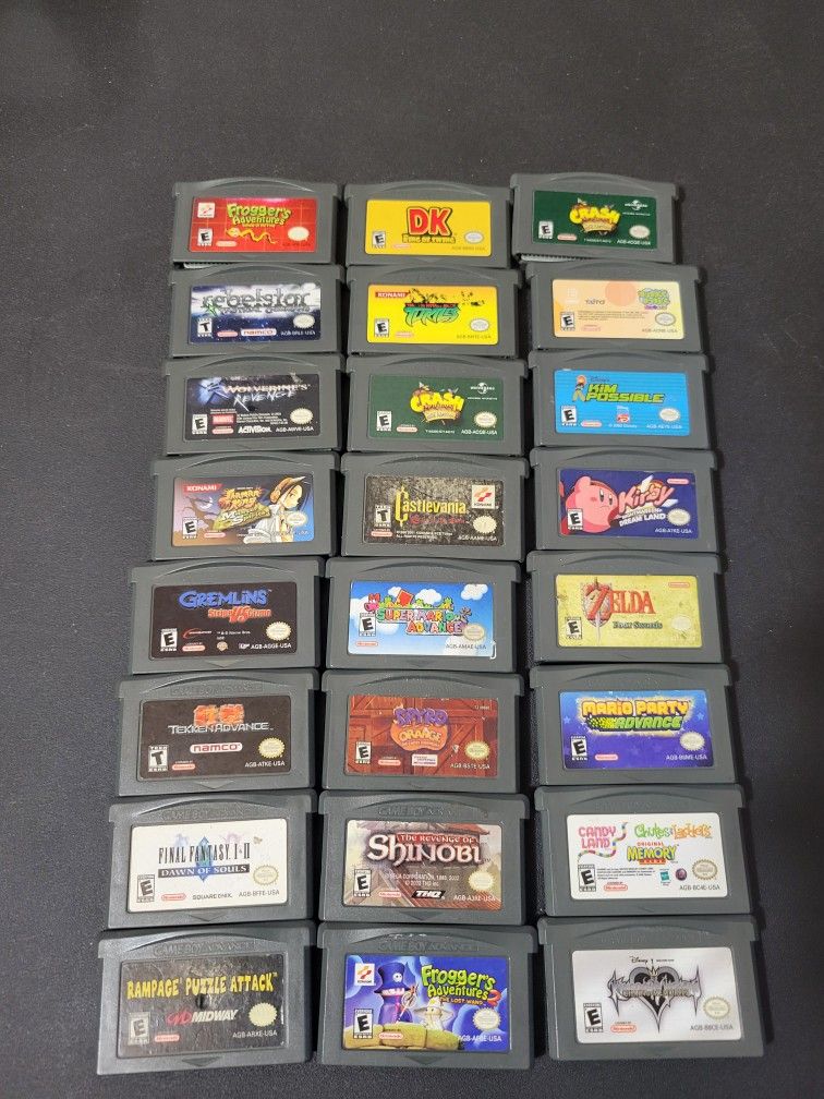 Gameboy Advance Games