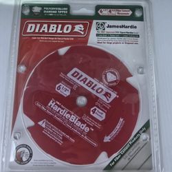 4- 6 1/2" Diablo Hardie Blades 