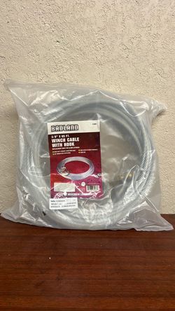 Winch Cable with Hook - Badland 61667